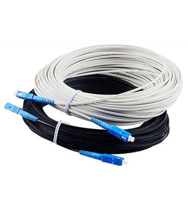 Cordón de remiendo al aire libre interior del cable de fribra óptica del Sc Upc de FTTH