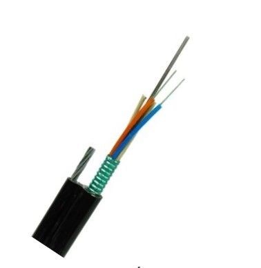 Cuadro 8 cable al aire libre del cable de fribra óptica de la base de GYTC8S 24 de la fibra del solo modo