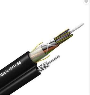 GYTC8A autosuficiente GYTC8S 12 24 cables de fribra óptica aéreos de 96 bases