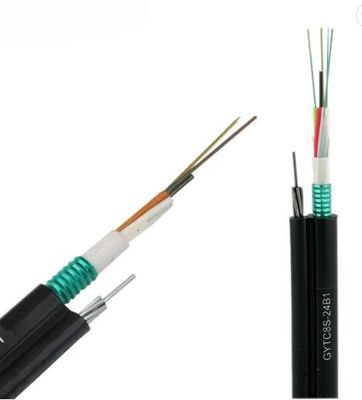 GYTC8A autosuficiente GYTC8S 12 24 cables de fribra óptica aéreos de 96 bases