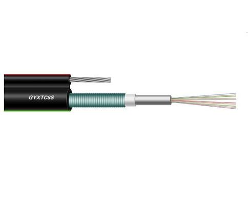 Cuadro aéreo 8 cable de fribra óptica del solo modo de la base de GYXTC8S 6