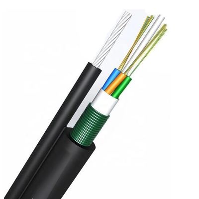Cable de descenso aéreo autosuficiente de la fibra óptica del higo 8 de FTTH GYXTC8S