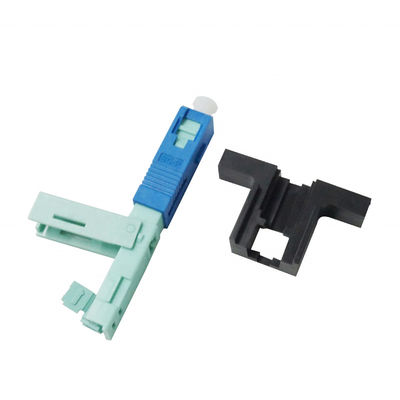 Conector rápido de la fibra óptica del SC APC SM de FTTH
