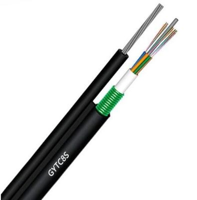 GYTC8S 12 24 48 cuadro aéreo 8 cable de fribra óptica de la comunicación de 96 bases