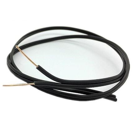 Cable de cobre de arriba al aire libre del teléfono del alambre de descenso de 2 bases