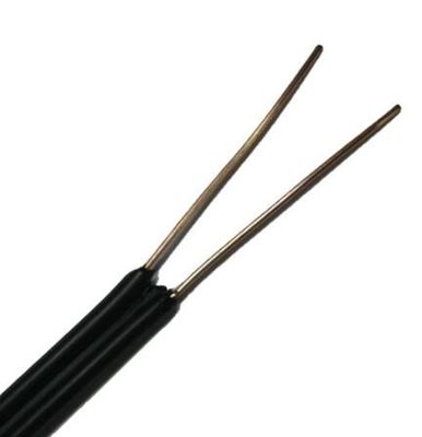 cable de cobre del teléfono del alambre de descenso del cobre de la telecomunicación de los 5m