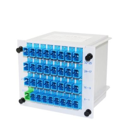 Caja del divisor del PLC de la fibra de FTTH 1x2 1x4 1x8 1x16 SC/UPC APC