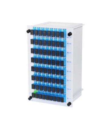 Divisor del PLC de la fibra óptica del UPC de la PC del SC APC del acoplador del ABS 1*8