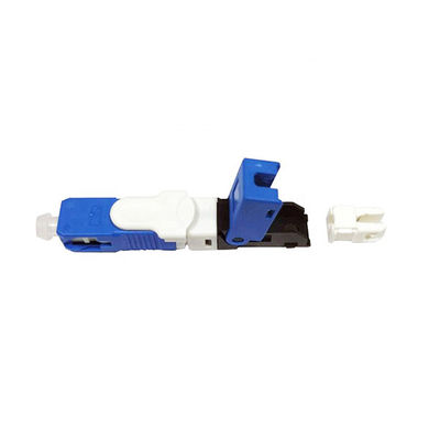 Conector óptico del solo modo de SC/UPC SC/PC para el cable de descenso de FTTH