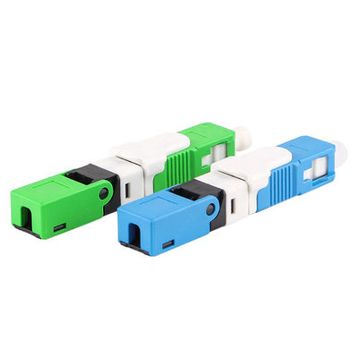 Conector óptico del solo modo de SC/UPC SC/PC para el cable de descenso de FTTH