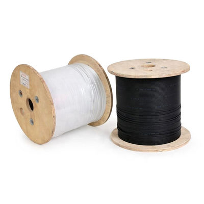 1,2,4 cable de fribra óptica plano del descenso FOC de la base G657A1 G657A2 FTTH