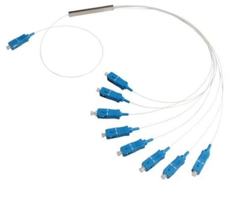 1*2 4 8 16 32 64 divisor del PLC de la fibra óptica del conector del SC APC del SM 0.9m m