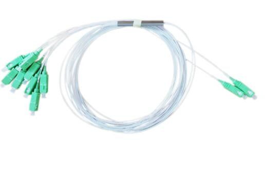 1*2 4 8 16 32 64 divisor del PLC de la fibra óptica del conector del SC APC del SM 0.9m m