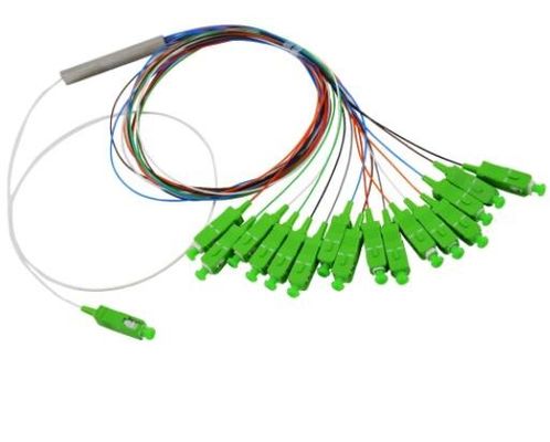 1*2 4 8 16 32 64 divisor del PLC de la fibra óptica del conector del SC APC del SM 0.9m m