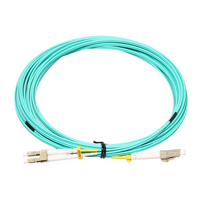 OM4 con varios modos de funcionamiento a dos caras 2 mide 50/125 cordón de remiendo de la fibra óptica del LC