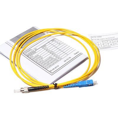 cordón de remiendo del cable de fribra óptica del SC G657A1 APC de 3.5m m 3.0m m 2.4m m FOC