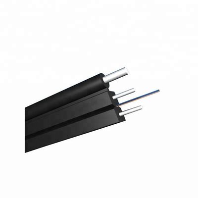 Cable de fribra óptica del descenso de la base FTTH de GJYXFCH G657A SM 1