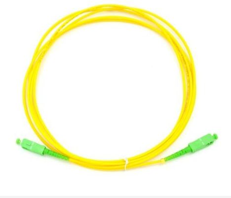 cordón de remiendo a una cara unimodal del SC 9/125um APC de 0.9m m 2.0m m 3.0m m