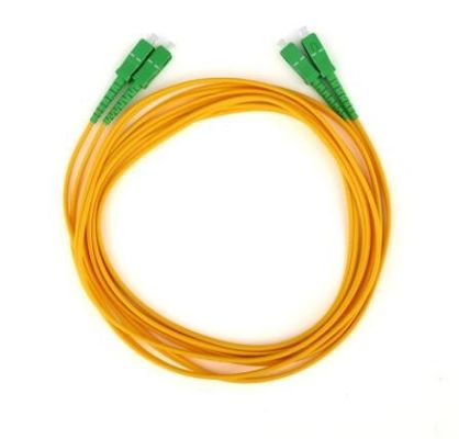 Cordón de remiendo de la fibra óptica del PVC LSZH del SC UPC APC G652D G657A