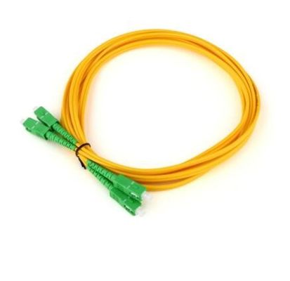 Cordón de remiendo de la fibra óptica del PVC LSZH del SC UPC APC G652D G657A