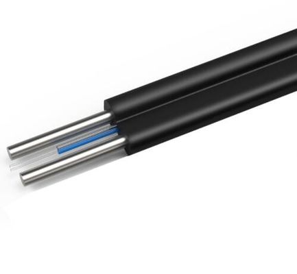 1 cable de fribra óptica interior del solo modo de la base FTTH con la chaqueta de LSZH
