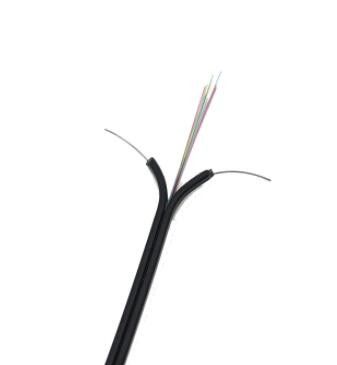 1 2 4 6 cable de descenso interior de la base FTTH con la chaqueta de LSZH