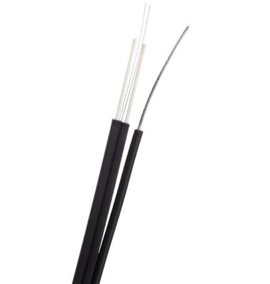 Cable de fribra óptica autosuficiente del descenso de la base SM FTTH de la base 2 de GJYXFCH 1