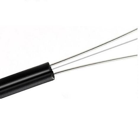 Mensajero Fiber Optic Cable de G657A FTTH con la chaqueta de LSZH