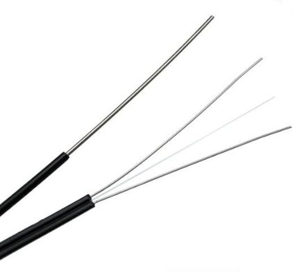 Mensajero Fiber Optic Cable de G657A FTTH con la chaqueta de LSZH