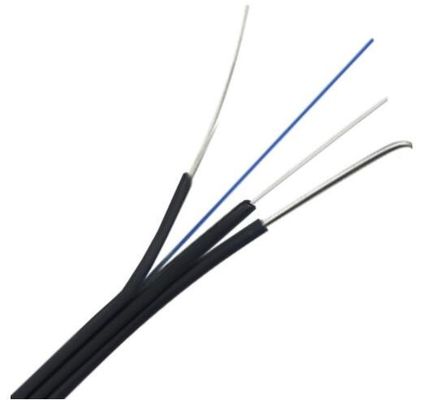 1 2 4 6 12 24 solos cables de descenso aéreos al aire libre interior del modo FTTH de la base