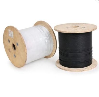 Tipo 1 autosuficiente 2 del arco 4 6 8 12 cable de fribra óptica GJXFH GJXH de la base FTTH