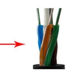 Metro 4 - la base 144 trenzó el cable de fribra óptica Unarmored del tubo flojo GYFTY