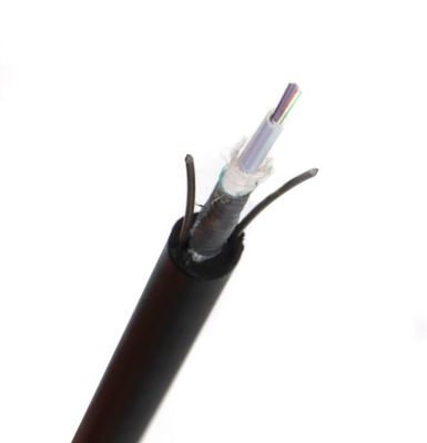 12 cable de fribra óptica unimodal al aire libre de la base GYXTW