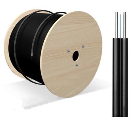 Cable unimodal de la fibra de la chaqueta al aire libre del HDPE para FTTH
