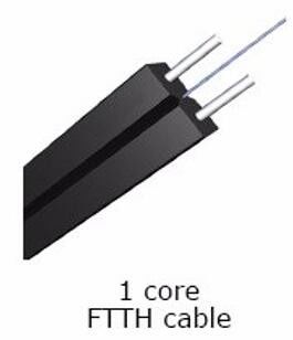 1 cable de descenso al aire libre interior de la base FTTH G657A1 G657A2 G652D