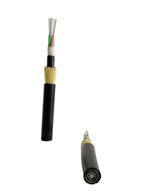 Modo aéreo autosuficiente de la base G652D del cable de fribra óptica al aire libre de OFC 12 solo