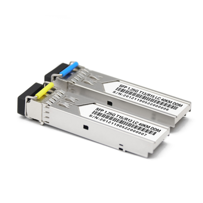Fibra multi CWDM óptico DWDM del transmisor-receptor el 100KM de la fibra del modo 10G SFP