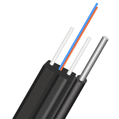 Cable de fribra óptica de G657A1 FTTH, 1310nm cable de descenso interior del conector del SC LC