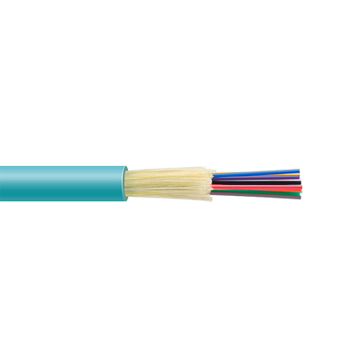 Base interior GJFJV del cable de fribra óptica 24 del almacenador intermediario apretado de FTTH para la antena y el conducto