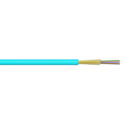 Base interior GJFJV del cable de fribra óptica 24 del almacenador intermediario apretado de FTTH para la antena y el conducto