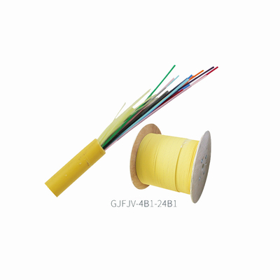Fibra óptica del solo modo 24pcs de GJFJH 10.5m m para el sistema de distribución de las premisas
