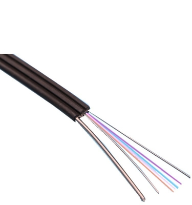 Hilado de Aramid del cable de la telecomunicación ISO9001 Dual Core con la chaqueta FTTH de LSZH