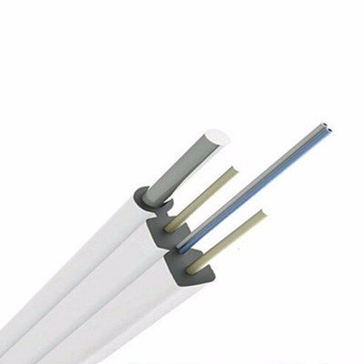 Hilado de Aramid del cable de la telecomunicación ISO9001 Dual Core con la chaqueta FTTH de LSZH