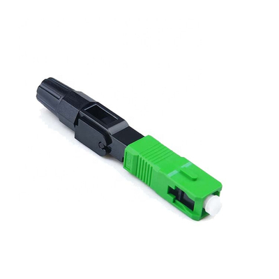 Conector rápido de la fibra óptica del SC APC UPC para la terminación del campo del cable de descenso de FTTH