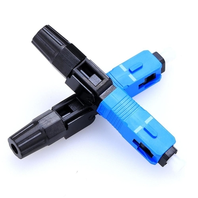 Conector rápido del conector de la fibra óptica del UPC APC del solo modo de FTTH de la fibra rápida del SC APC