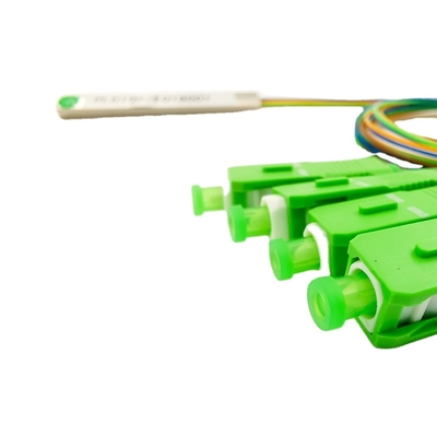 SC APC UPC 1 x divisor Mini Tube Type Splitter del SC del divisor del PLC de la fibra óptica 8