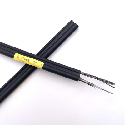 Figura al aire libre solo modo de GYXTC8S del cable de fribra óptica acorazado de la comunicación