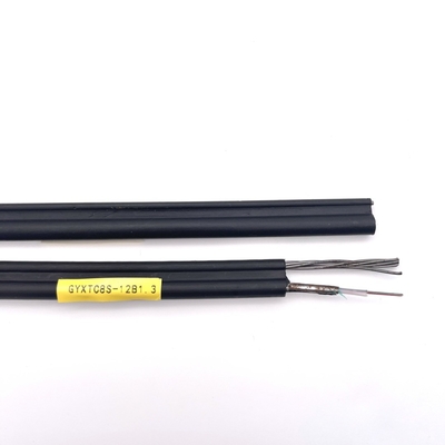 Figura al aire libre solo modo de GYXTC8S del cable de fribra óptica acorazado de la comunicación
