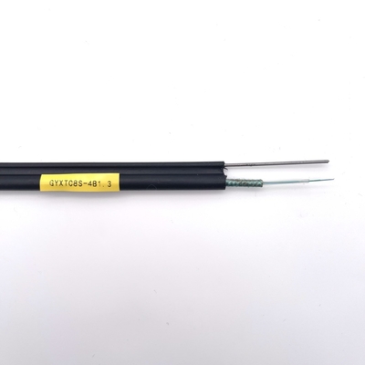 Figura al aire libre solo modo de GYXTC8S del cable de fribra óptica acorazado de la comunicación